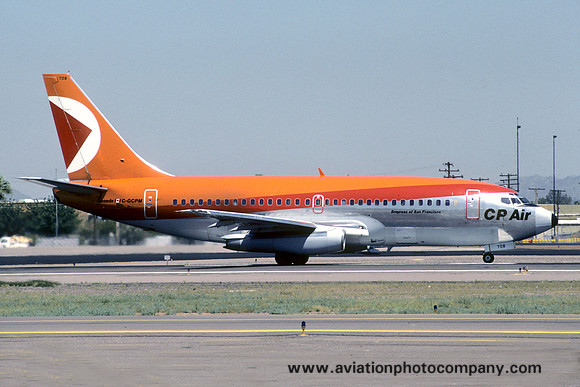 CP Air Boeing 737-200 C-GCPM (1985)