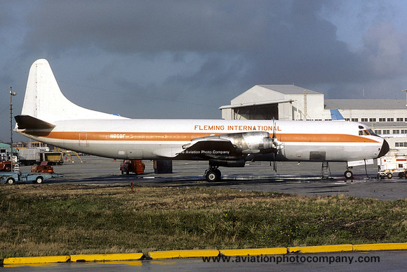 Fleming International Lockheed Electra N668F (1982)