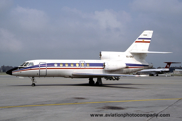 Yugoslavian Government Dassault Falcon 50 YU-BNA (1983)