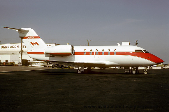 Canadian Department of Transport Canadair CL-600 Challenger C-GBEY (1982)