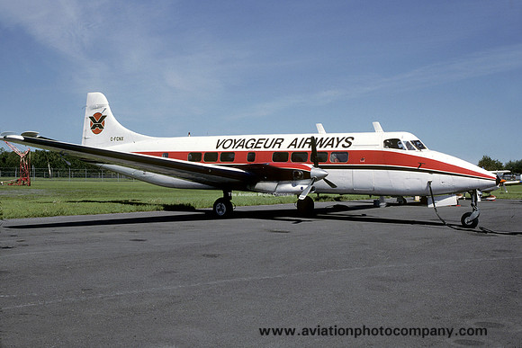 Voyageur Airways De Havilland Heron/Saunders ST-27 C-FCNX (1985)