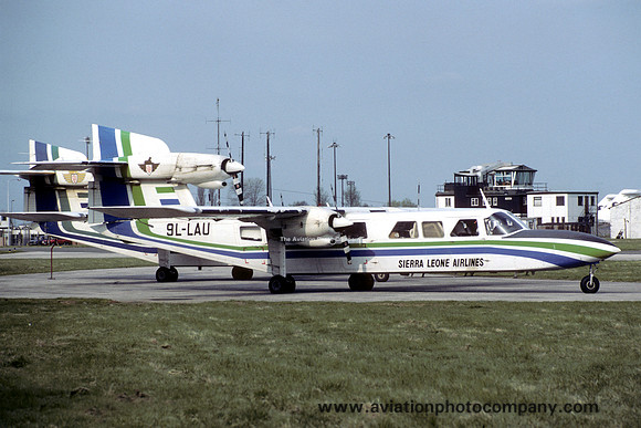 Sierra Leone Airlines Britten Norman BN-2 Trislander 9L-LAU (1985)