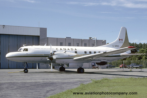 Canada Center For Remote Sensing Convair 580 C-GRSC (1985)