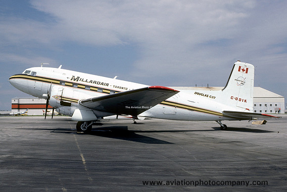 Millardair Douglas C-117D Skytrain C-GDIK [ex 42-108810] (1985)