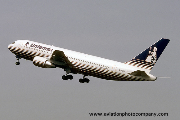 Britannia Airways Boeing 767-200 G-BLKV (1985)