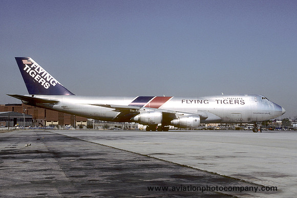 Flying Tiger Line Boeing 747-200(SCD) N813FT (1985)