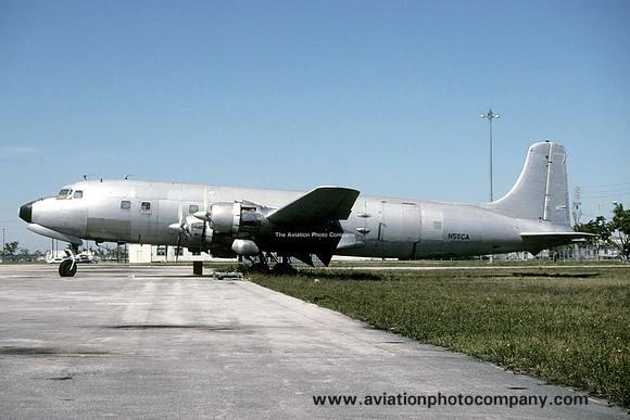 Douglas DC-6BF N55CA (1985)