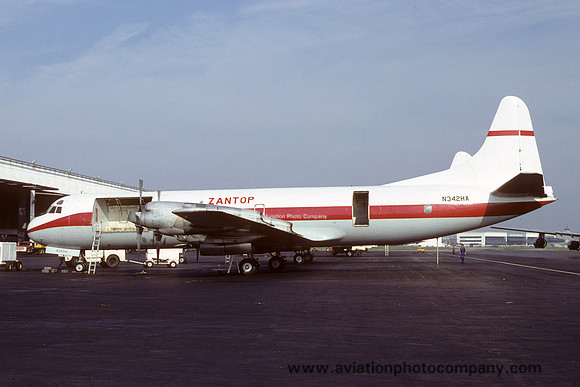 Zantop Lockheed Electra N342HA (1980)