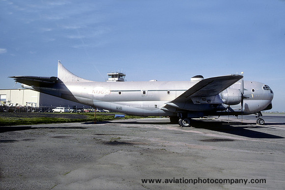Boeing KC-97L N1365D (ex 52-0895) stored at Stockton (1985)