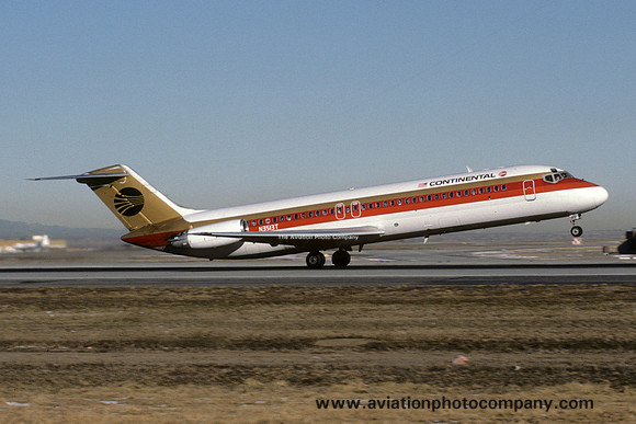 Continental Airlines Douglas DC-9-32 N3513T (1984)