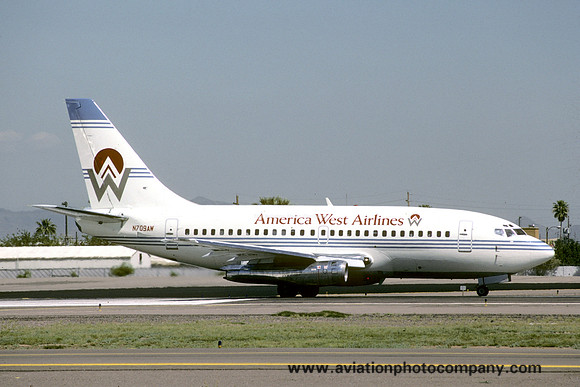America West Airlines Boeing 737-100 N709AW (1985)