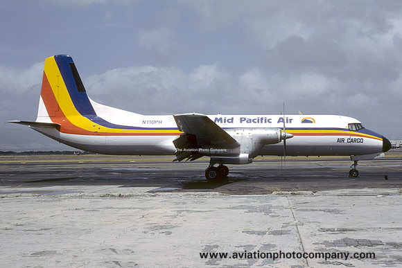 Mid Pacific Air NAMC YS-11A N110PH (1985)