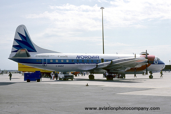 Nordair Lockheed Electra C-GNDZ (1985)