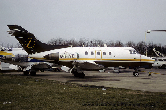 Hawker Siddeley HS125-1 G-FIVE (1985)