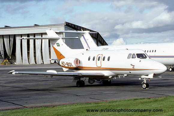 AMC Aviation Hawker Siddeley HS125-1B HZ-BO1 (1987)