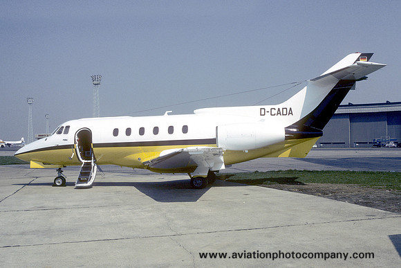 Dr Christian Kimmel Hawker Siddeley HS125-700 D-CADA (1985)