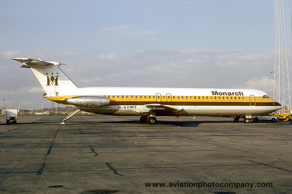 Monarch Airlines BAC 1-11 G-AXMG (1985)