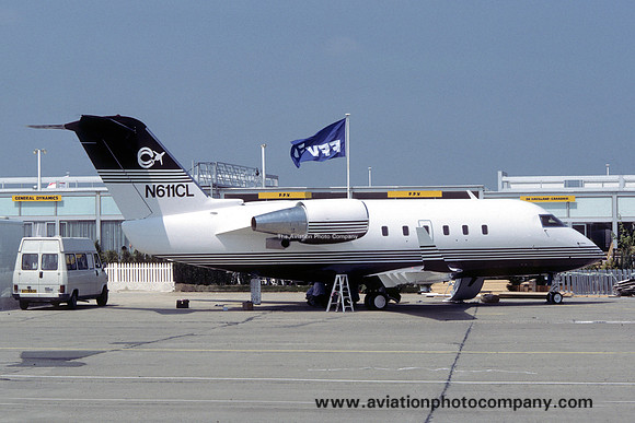 Canadair CL-601 Challenger N611CL at the Paris Air Show (1985)