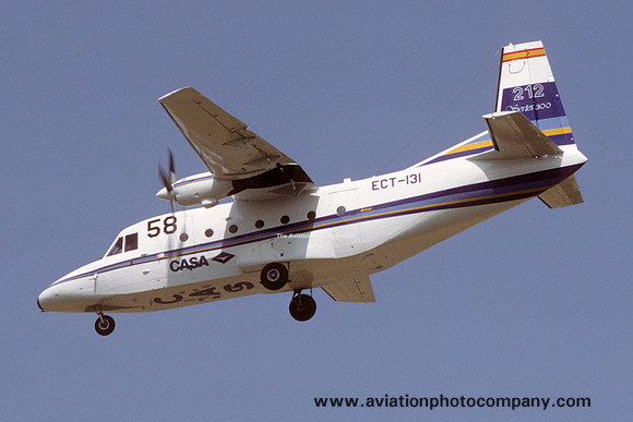 CASA C.212-300 ECT-131 at the Paris Air Show (1985)