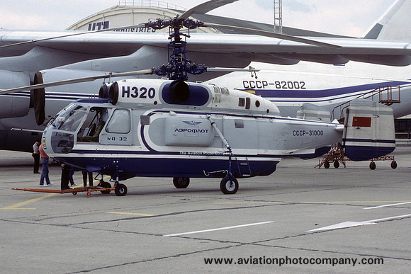 Aeroflot Kamov Ka-32 CCCP-31000 at the Paris Air Show (1985)