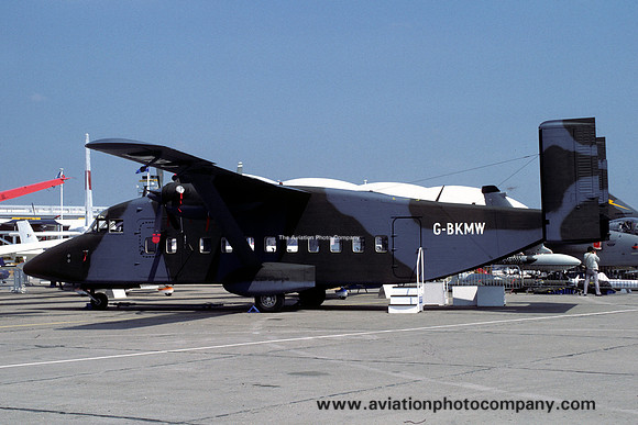 Short SD-360 G-BKMW at the Paris Air Show (1985)