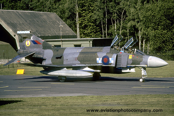 RAF 19 Squadron McDonnell F-4M Phantom FGR.2 XT911/K (1985)