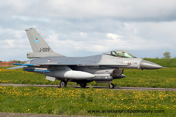Dutch Air Force 313 Squadron GD F-16AM J-009 at NATO Tiger Meet 2012 Orland