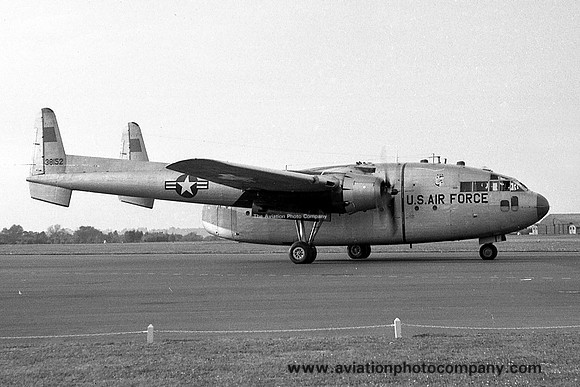 USAF 322 AD Fairchild C-119G Flying Boxcar 53-8152 (1959)
