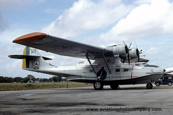 Brazilian Air Force 1 ETA Consolidated PBY-5A 6510 (1981)