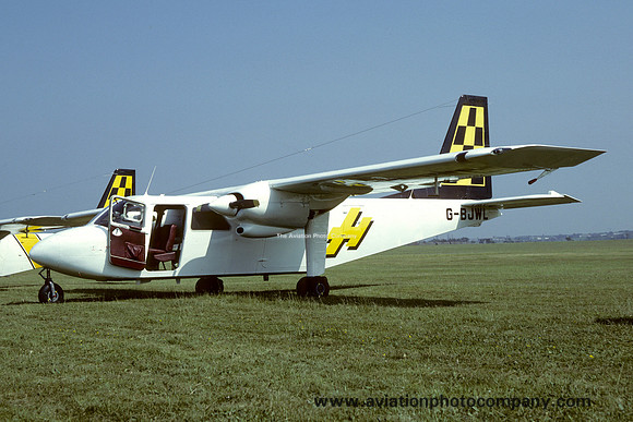 Pollution Control Britten Norman BN-2 Islander G-BJWL (1983)