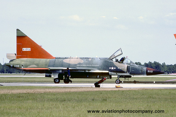 USAF 475 TS Convair QF-102A 56-1072 at Tyndall AFB (1982)