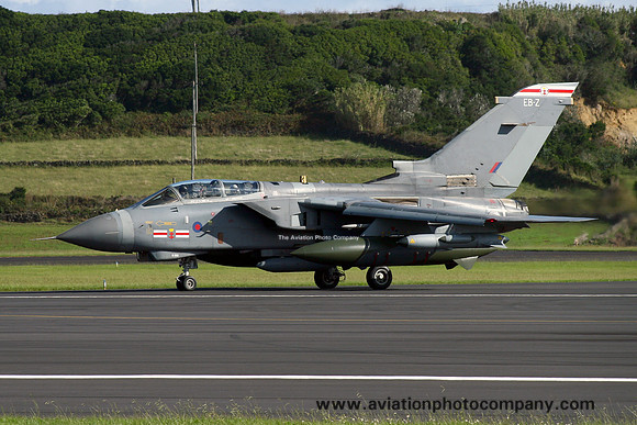 RAF 41 Squadron Panavia Tornado GR.4 ZG707/EB-Z at Lajes (2011)