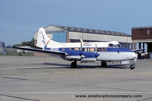 Top Flight De Havilland Heron G-ANUO (1984)