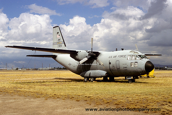 USAF 24 WG Aeritalia C-27A 90-0174 at AMARC Davis Monthan (2000)
