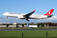 Turkish Airlines Airbus A330-343E TC-JNK at Manchester (2024)