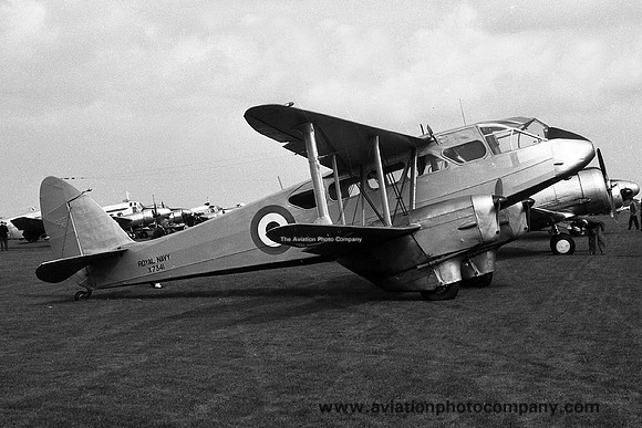 Royal Navy De Havilland DH.89 Dominie X7341