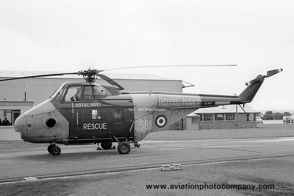 Royal Navy Culdrose Station Flight Westland Whirlwind HAR.9 XL875 (1968)