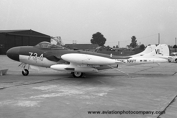 Royal Navy ADS De Havilland Sea Venom FAW.21 WW296/VL734