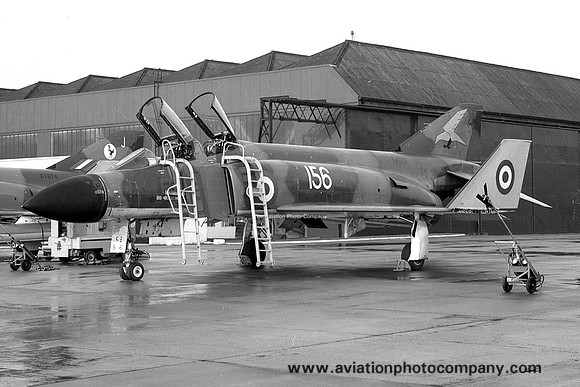 Royal Navy 767 Squadron McDonnell F-4K Phantom FG.1 XV572/156 (1971)