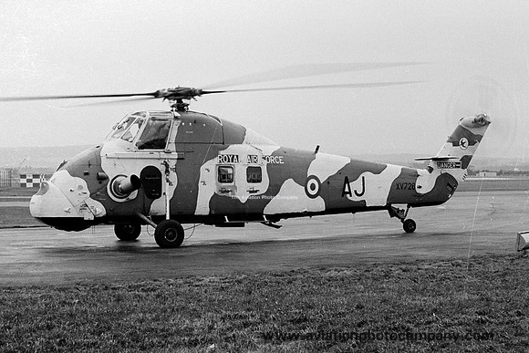 RAF 72 Squadron Westland Wessex HC.2 XV728/AJ
