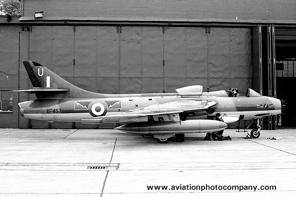 RAF 4 Squadron Hawker Hunter FR.10 XF457/U