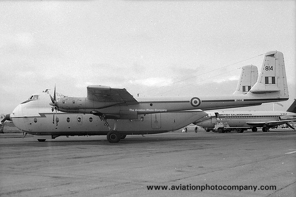RAF 115 Squadron AWA Argosy E.1 XN814 (1973)