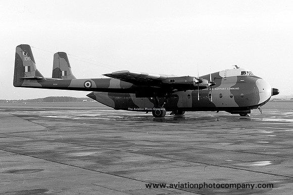 RAF 114 Squadron AWA Argosy C.1 XR106 (1971)