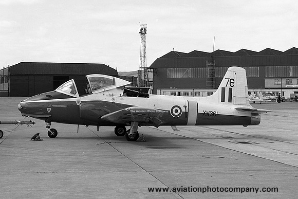 RAF College Hunting Jet Provost T.5 XW361/76 (1971)