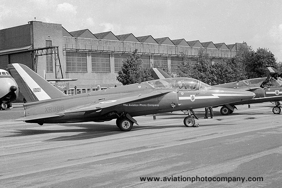 RAF Red Arrows Folland Gnat T.1 XR986 (1969)