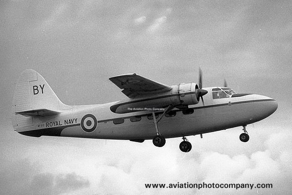 Royal Navy Brawdy Station Flight Hunting Sea Prince C.1 WP312/BY (1970)