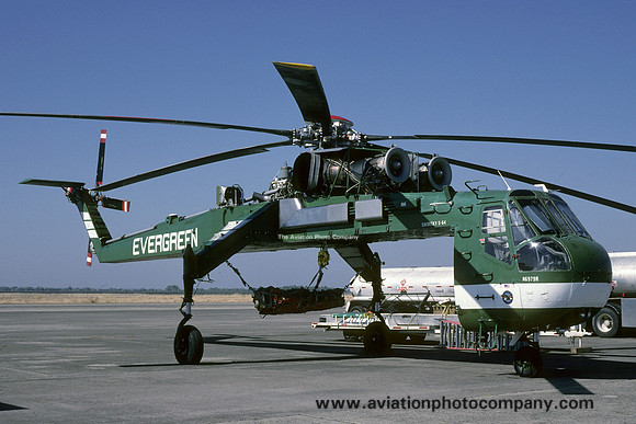 Evergreen Helicopters Sikorsky S-64E Skycrane N6979R (2000)