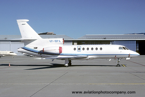 Park Aviation Dassault Falcon 50EX VP-BPA (1998)