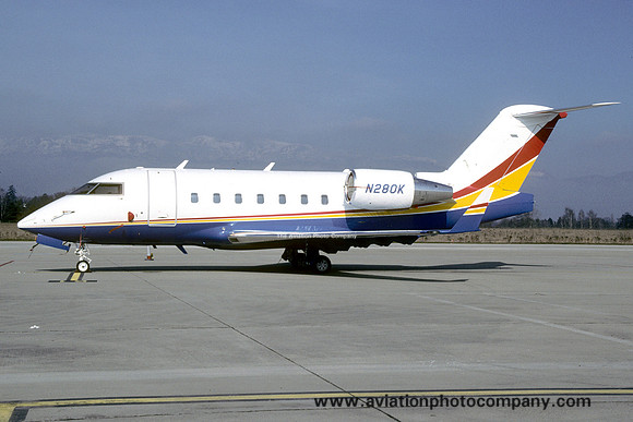 Kodak Aviation Services Bombardier Challenger 604 N280K (2001)