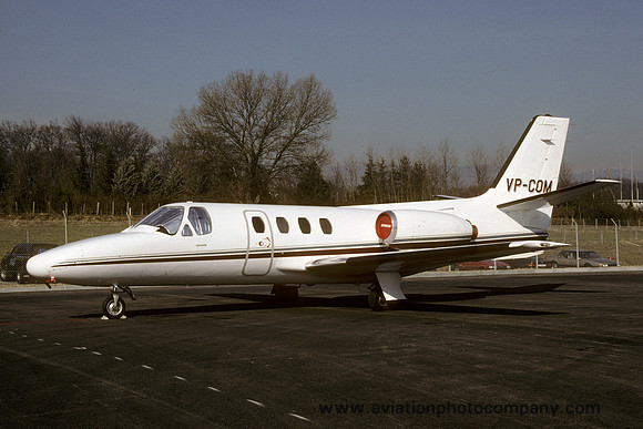 Colin M McGill Cessna 500 Citation I VP-COM (1998)